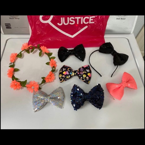 Justice Other - Justice for girls hair accessory bundle
